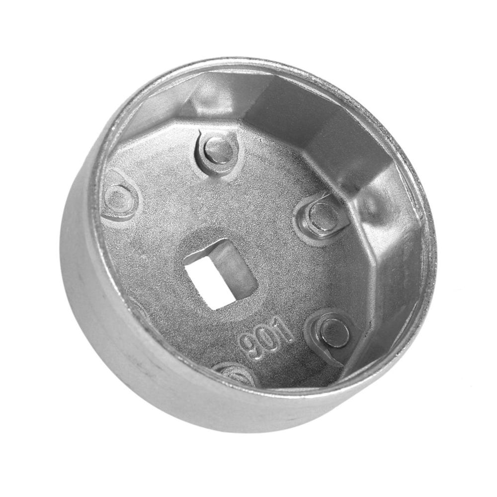 Hochwertiger Ölfilterdeckelschlüssel 65 mm mit 14 Rillen - Leichtes und strapazierfähiges 901 Aluminium - Präzises Auto-Steckschlüssel Entferner Werkzeug für einfache Ölwechsel. Sichere dir jetzt diesen unverzichtbaren Helfer