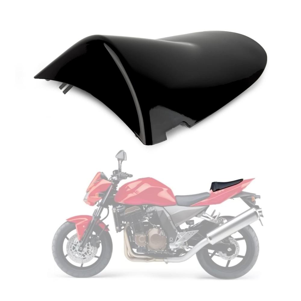 Hochwertige Motorrad Passagier Hinten Beifahrer Sitz Verkleidung für Kawasaki Ninja ZX6R 2003-2004 Z750 Z1000 2003-2006 (Schwarz) - Ultimativer Komfort und Schutz für Ihr Bike