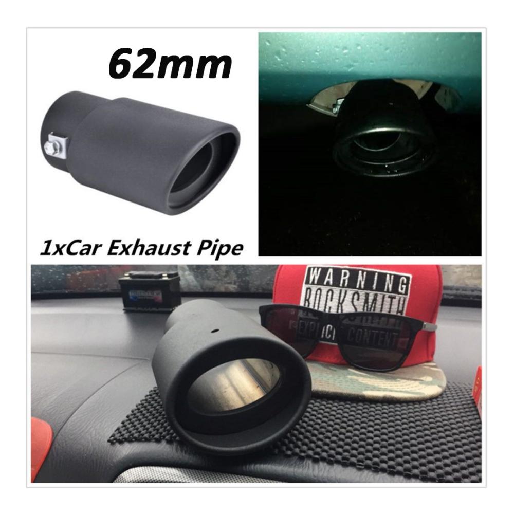 Hochwertige Endrohre Universal 62mm Edelstahl Auspuffblende für Auto Auspufftopf. Verbessern Sie den Look und die Leistung Ihres Fahrzeugs