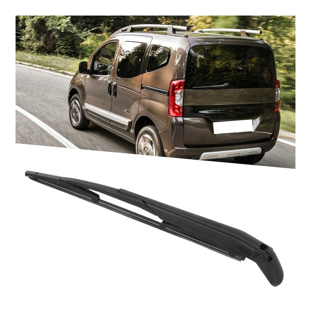 Verbessern Sie Ihre Sicht! Hochwertiges Heckscheibenwischer-Set für FIAT QUBO 225 (2009‑2016) - Effizienter Ersatzarm und Wischer für klare Sicht bei jedem Wetter