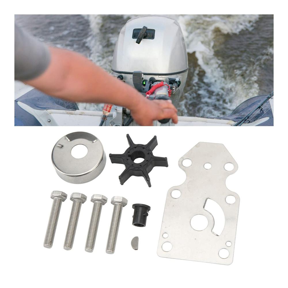 Wasserpumpen Reparatursatz – Instandsetzung für Außenbordmotoren | Professioneller Laufrad-Umbausatz 63 V W0078 02 00 | Ideal für 2-4-Takt-Motoren | Ersatzteilkit für optimale Leistung