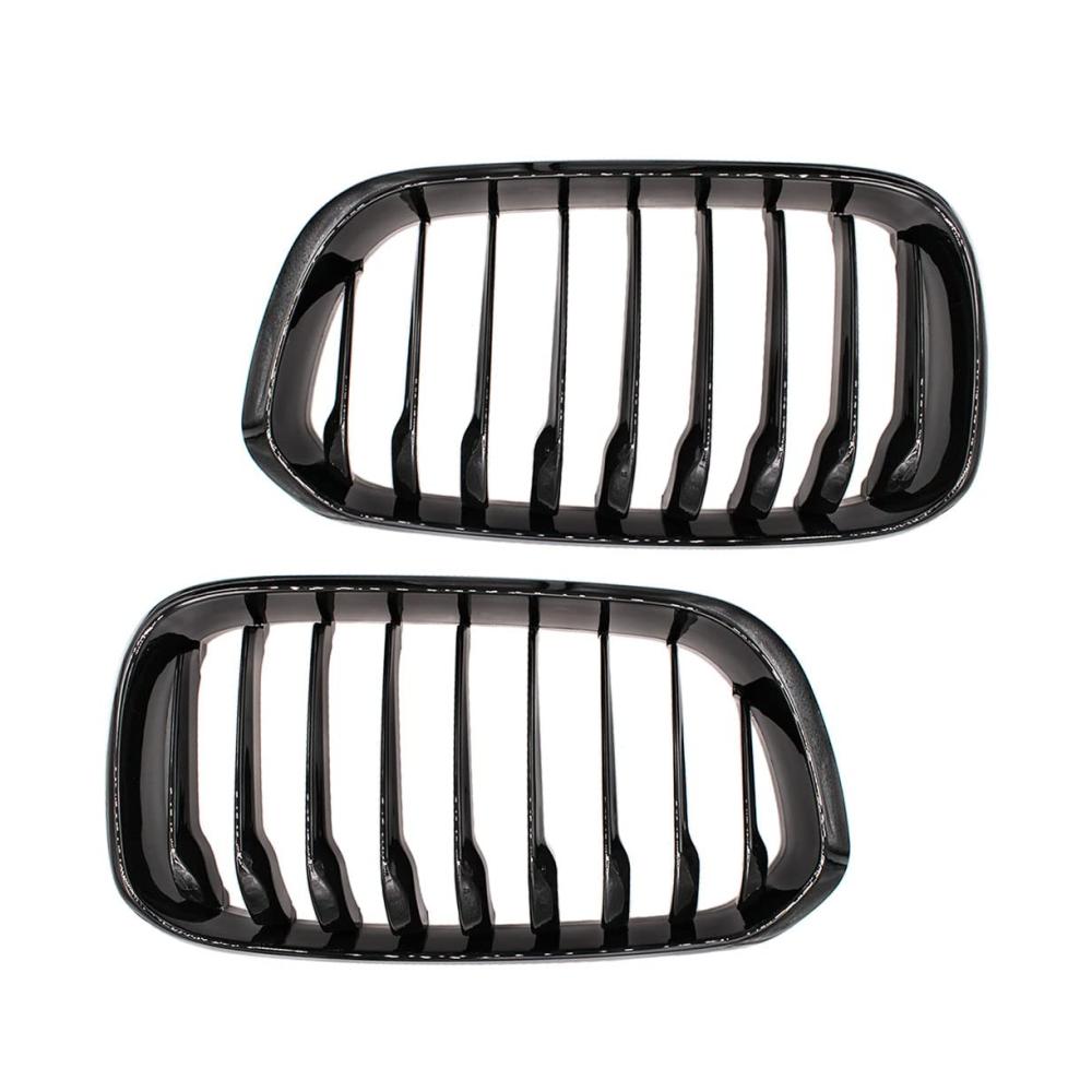 Ersetzen Sie Ihren alten Lüftungsgitter durch diesen eleganten Glanzschwarzen Renngrill – Passend für BMW F20 F21 1er 2015–2017 – Sportlicher Look
