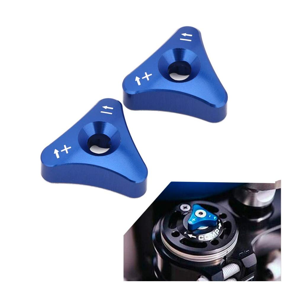 Optimieren Sie die Leistung Ihres Motorrads mit hochwertigen Kleinteilen! Blaue Gabelknauf-Einsteller für Husaberg u SX SX-F EXC XC-W passend für 125-530cc Supermoto SMC 690 Enduro. Verbessern Sie Ihre Fahrt jetzt