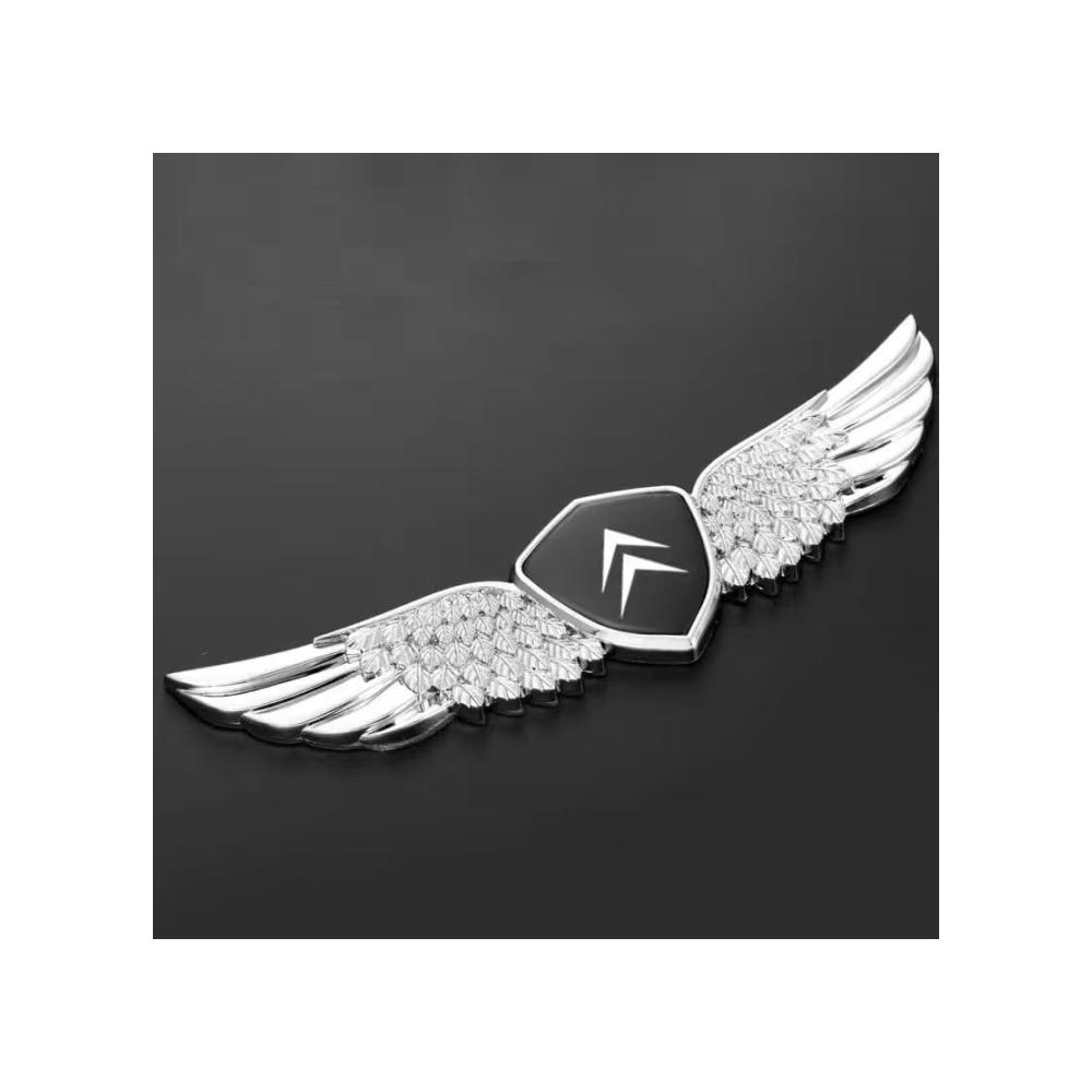Hochwertiges Auto Emblem für Citroen C1 2011-2012 | Metall Logo Aufkleber für Motorhaube und Kofferraum | Wasserdichtes Dekoratives Zubehör | Stilvolle Karosserie-Anbauteile | Exklusives Embleme-Upgrade