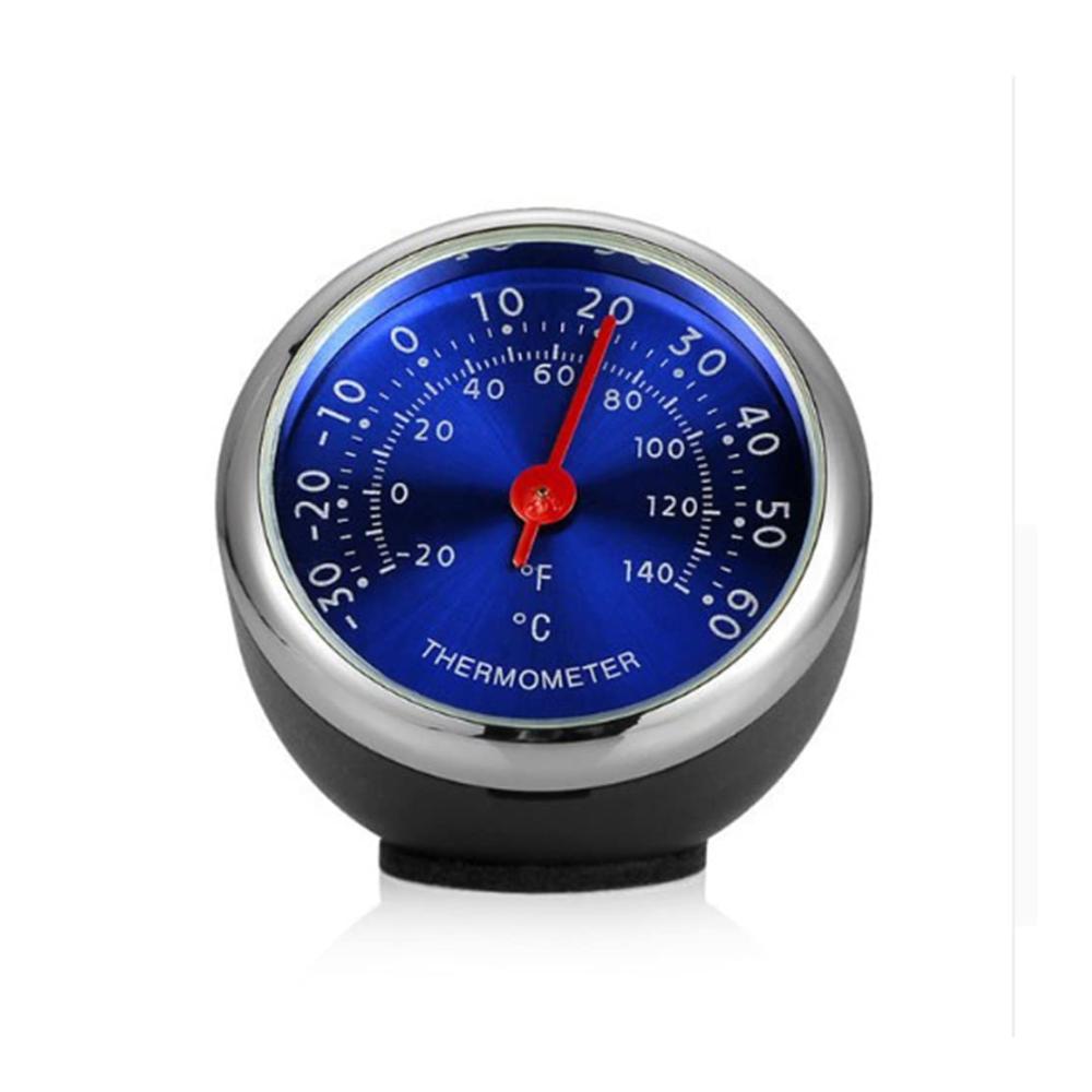 Erleben Sie Präzision! Mini Auto Hygrometer/Thermometer/Uhr - Tragbarer 40mm Luftfeuchtigkeitsmessgerät mit Quarzuhr fürs Armaturenbrett - Temperaturanzeige und Feuchtigkeitsmesser Thermometer - Praktisches Auto-Ornament für exakte Klimakontrolle. Ideal für unterwegs