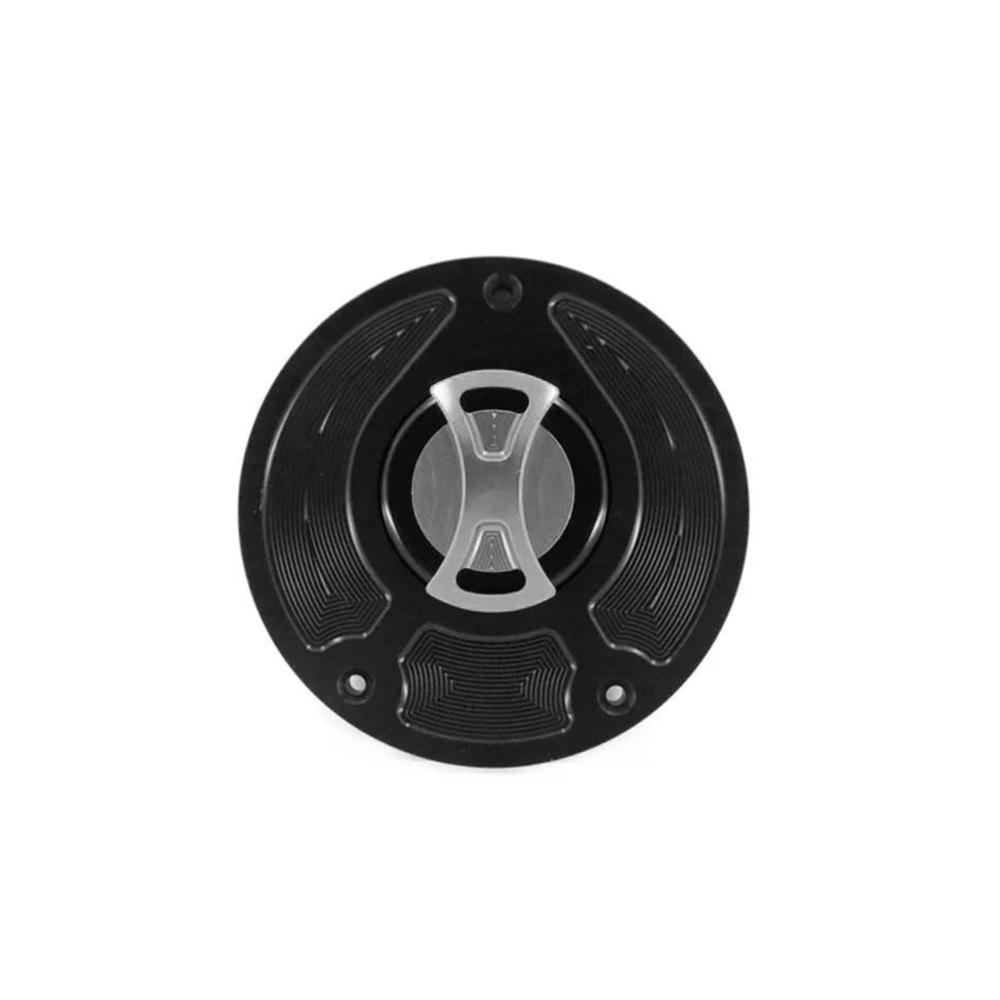 Hochwertiger CNC Tankdeckel für Motorräder – Passend für C-B-R1000RR Fireblade C-B-R1100XX Blackbird VTR1000F & RC51 – Titanfarben – Robuste Tankverschlüsse für sicheren Fahrspaß