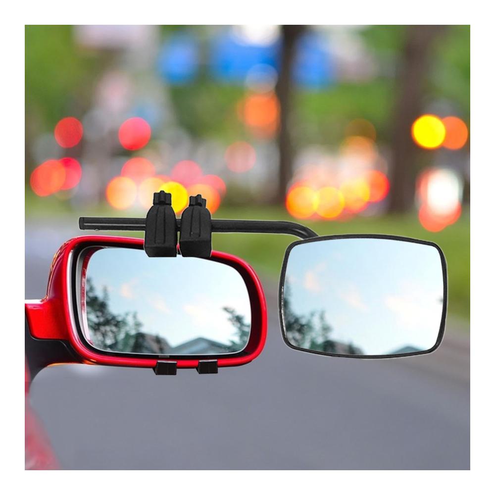 Verstellbare Außenspiegel-Komplettsets Universelle Abschleppspiegelverlängerungen für LKW Wohnmobile und Trailer | Trailer Essentials für sicheres Fahren | Einfache Montage und maximale Sicht