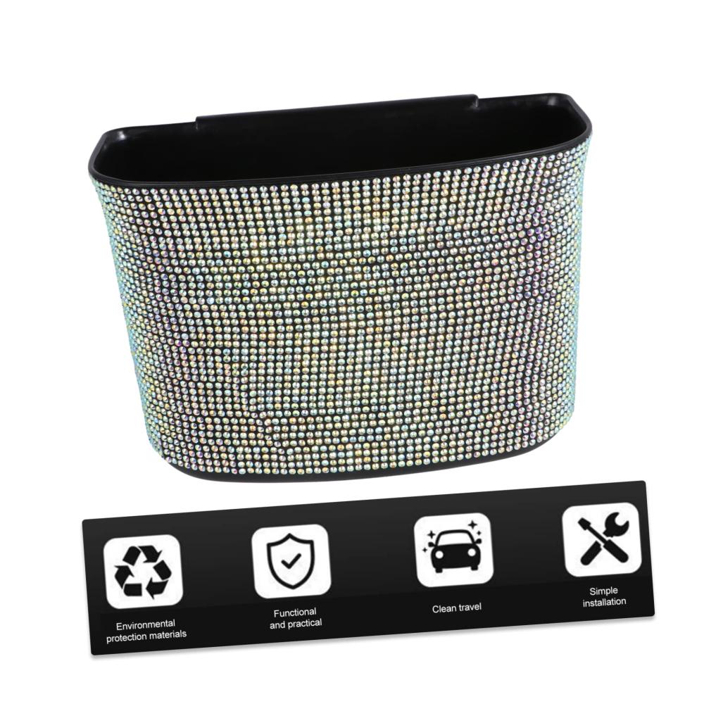 Kofferraumtaschen Auto Organizer 2er Set – Praktische Müllbeutel & Aufbewahrung für Fahrzeugzubehör – Münzhalter Mittelkonsolen-Tray und mehr
