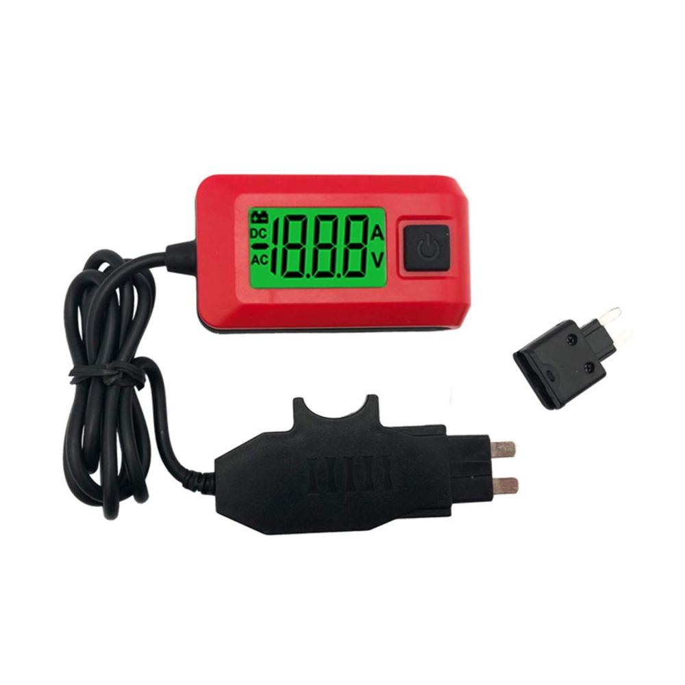 Entdecken Sie Leistung & Sicherheit Auto Sicherungen Buddy Mini Tester Detektor - Präzise Messgeräte für Auto Strom - 12V 23A LCD Anzeige - Zuverlässige Diagnose für KFZ-Elektronik