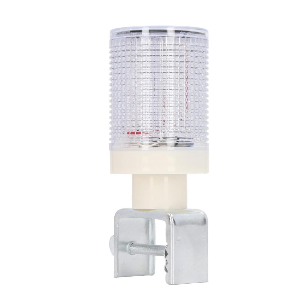 LED Solar Blitzlicht Warnlampe | Hohe Helligkeit | Blinkender Alarm | Innenbeleuchtung | Rotes & Blaues Warnlicht | Solarpanel-betrieben | Gute Warnung | Auto Garage Haus