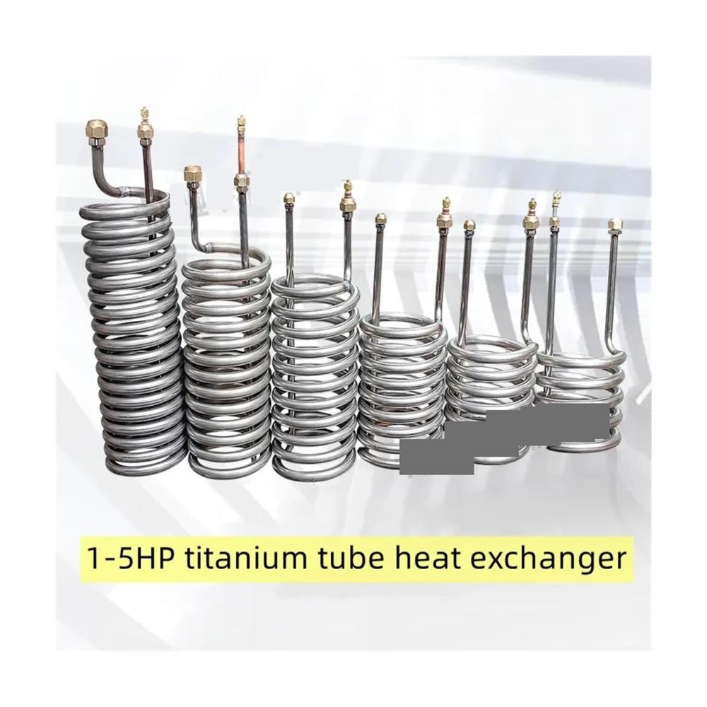 Effizienter Wärmeaustauscher für Aquarien & Meerestanks | Platten- & Rohrwärmetauscher für Süßwasser & Meeresfrüchte | 1–5 PS Kühler | 25 Farbe | Größe 1 UK