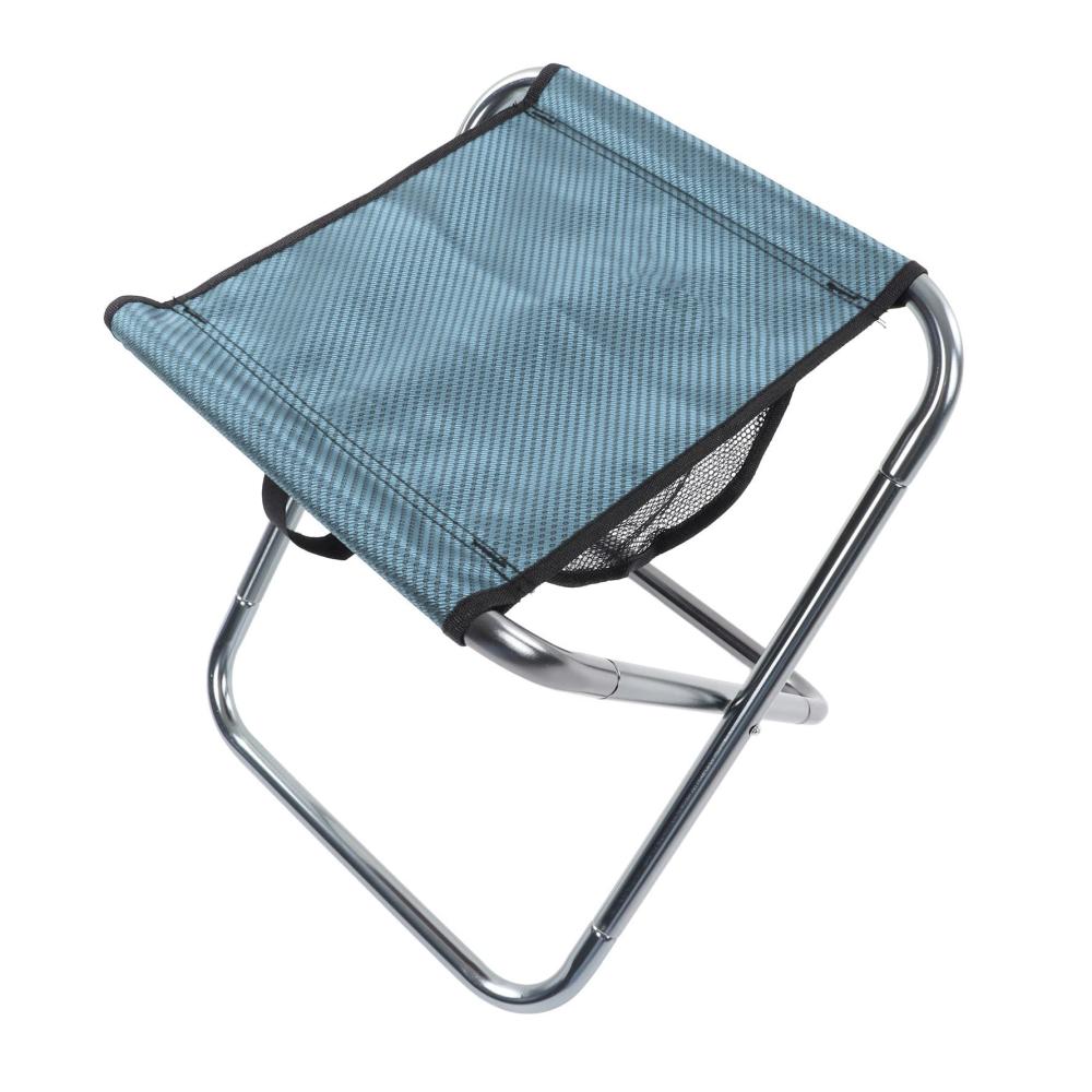 Leichter zusammenklappbarer Campinghocker aus Aluminiumlegierung – Tragbarer Sitz mit Aufbewahrungstasche für Outdoor-Aktivitäten – Ideal zum Campen Picknick und Entspannen im Freien