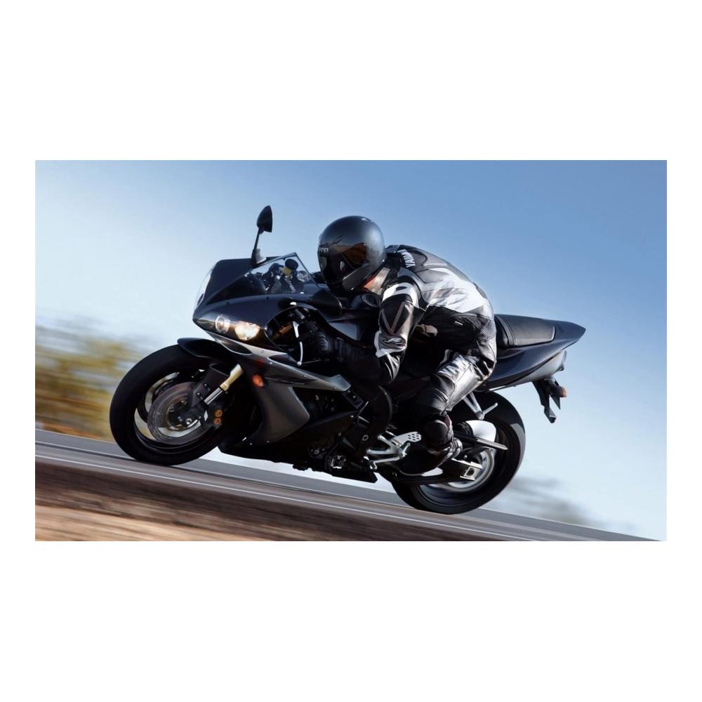 Hochwertiger Rahmen-Schutz für Yamaha R7 YZFR7 YZF-R7 R 7 2021–2023. Stoßdämpfende Schieber in Schwarz. Idealer Schutz für Ihr Motorrad