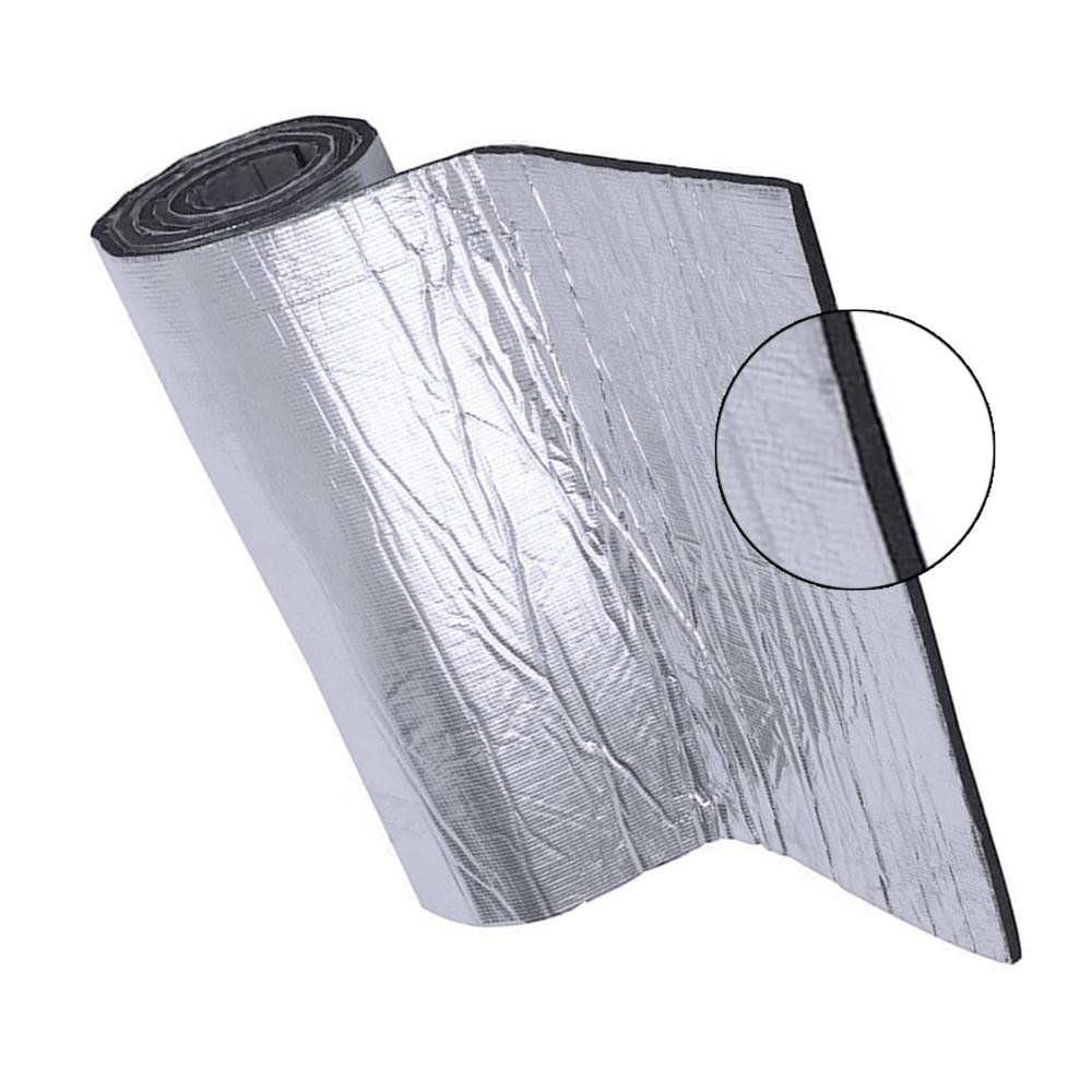 Premium 10mm Auto Dämmmatte | Selbstklebende Schallschutzmatte für Isolierung | Feuerfest Feuchtigkeitsfest & Wasserdicht | Langlebige Schallschutz Mattenrolle | 200cm×50cm