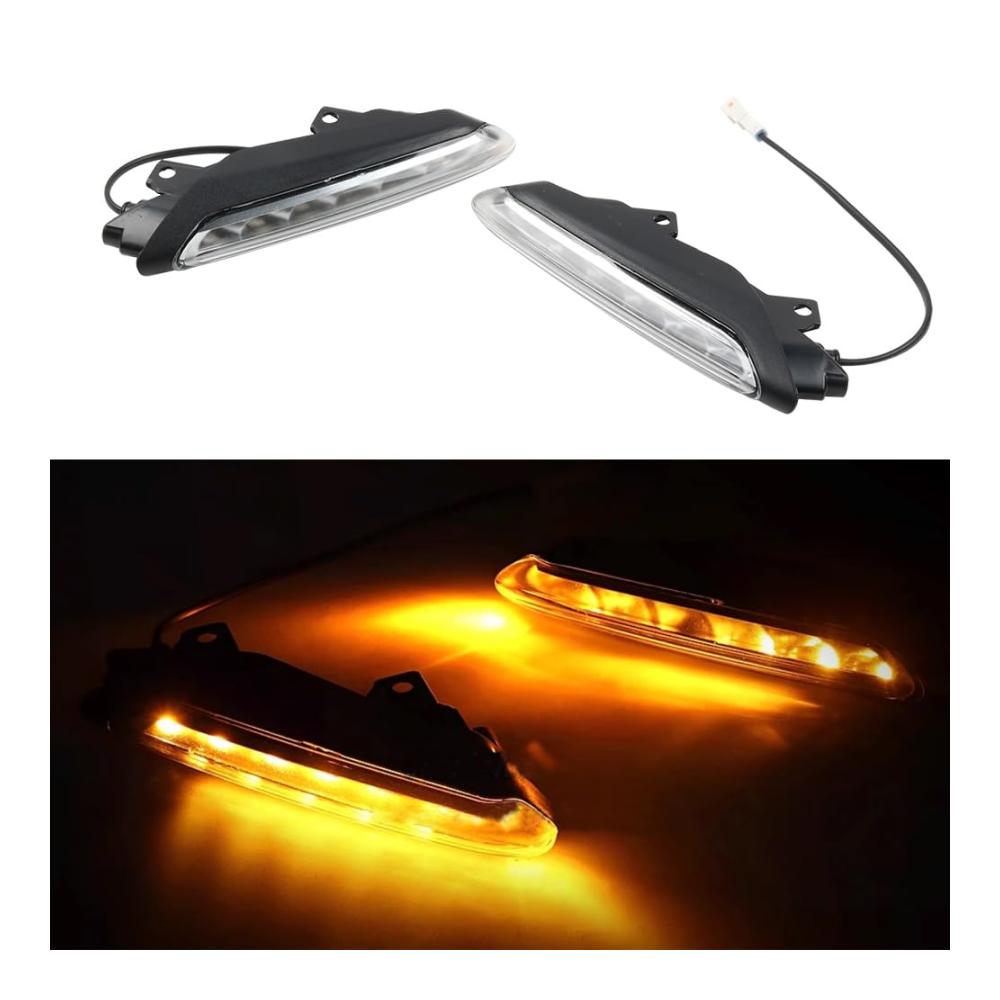 Verbesserte Sichtbarkeit Motorrad LED Blinker Licht Blinker Lampe Blinker für DUCATI Monster 937 MONSTER 950 2021 2022 2023 - Helle Blinkerleuchten für maximale Sicherheit