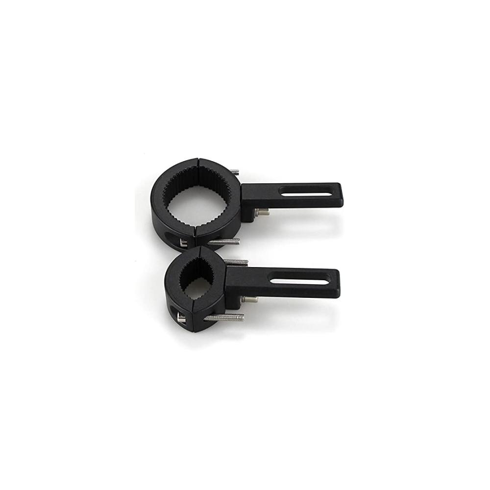 Hochwertige Frontscheinwerfer-Halterung für Motorräder | Einstellbare Lampenhalterung für 42mm-62mm Gabel | Robuste Klemmhalterung für optimale Lichtausrichtung
