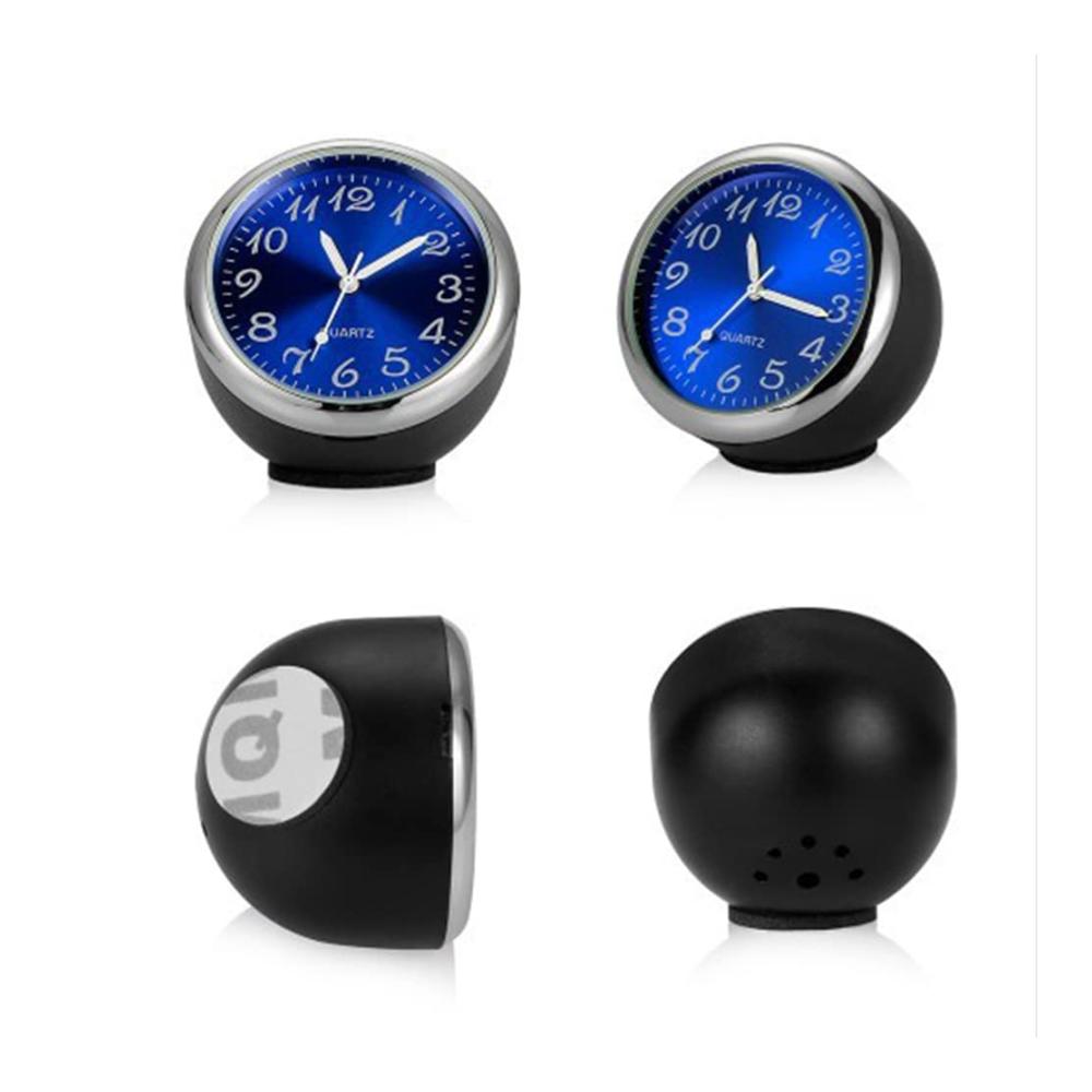 Erleben Sie Präzision! Mini Auto Hygrometer/Thermometer/Uhr - Tragbarer 40mm Luftfeuchtigkeitsmessgerät mit Quarzuhr fürs Armaturenbrett - Temperaturanzeige und Feuchtigkeitsmesser Thermometer - Praktisches Auto-Ornament für exakte Klimakontrolle. Ideal für unterwegs