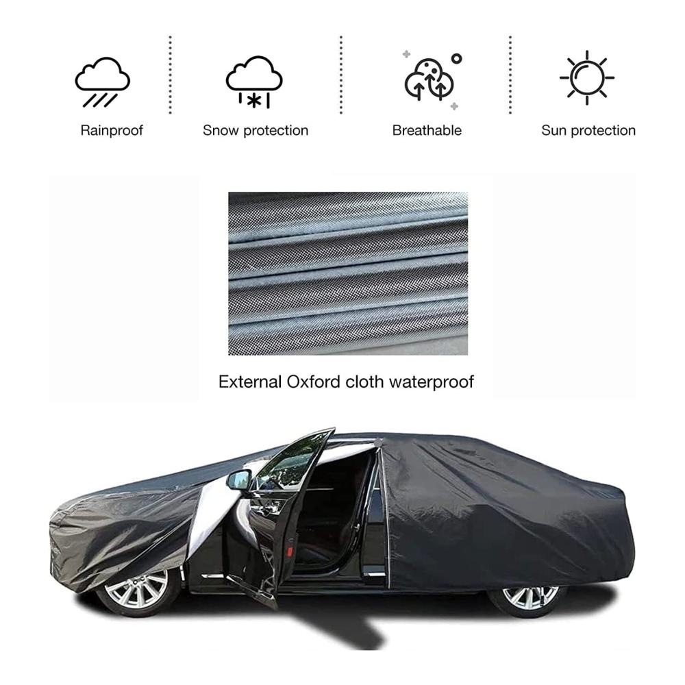 Premium Autoabdeckung für Nissan Murano Z51 | Komplette Autoabdeckungen für alle Jahreszeiten | Staubdicht wasserdicht UV-Schutz | Wetterfeste Schutzabdeckung für den Winter und Sommer | Farbe 22