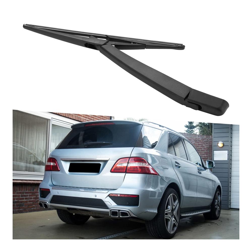 Ultimative Scheibenwischer-Set Hochwertiger Heckscheibenwischerarm und Blattsatz A1648200744 für Mercedes Benz W166 W164 ML350 ML500 - Optimale Sicht bei jedem Wetter