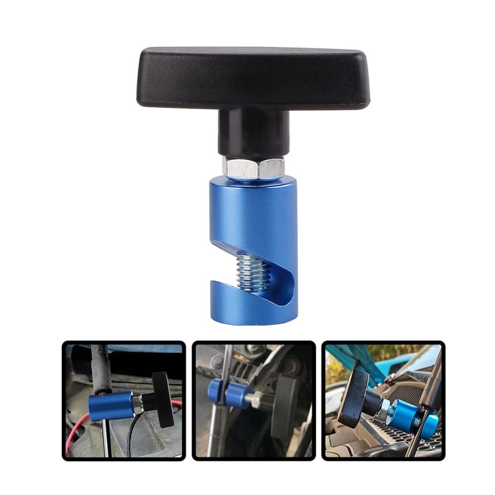 Hochwertige Motorhauben-Gasfeder Multifunktionale Aluminiumlegierung Hebestütze - Propeller-Stopper-Werkzeug für sicheren Halt und Komfort beim Öffnen der Motorhaube oder des hinteren Kofferraums. Erhältlich in Blau
