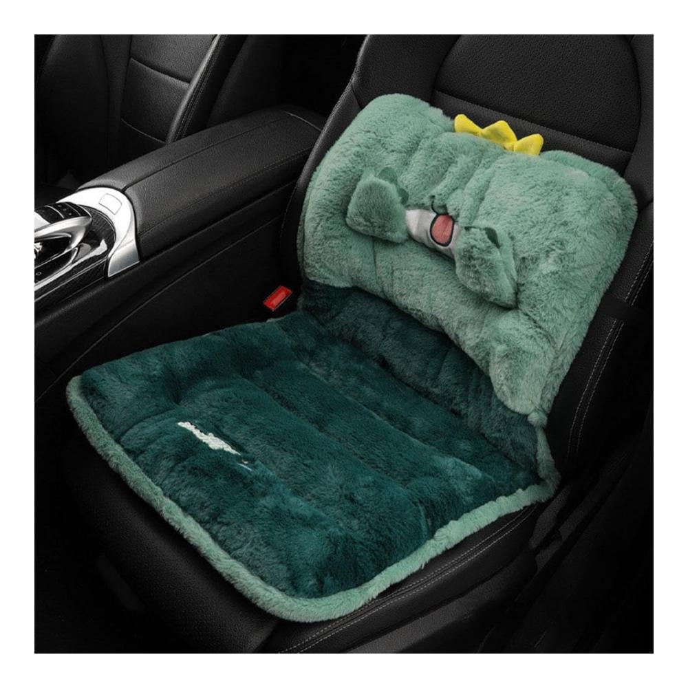 Luxuriöses Sitzkissen für Auto Herbst/Winter | Weiches Plüsch-Sitzkissen für SsangYong Rexton 2012-2017 | Extra Wärme und Komfort | Premium Auto Zubehör