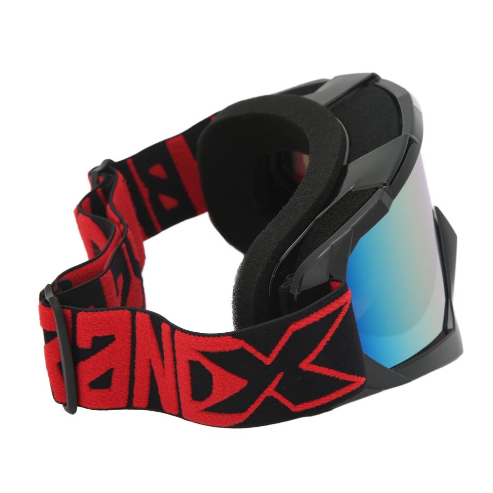 Stylische Motorradbrille für Abenteuer Verstellbare Offroad-Brille zum Motorradfahren Skifahren Bergsteigen & mehr! Perfekt für Motocross ATV & mehr