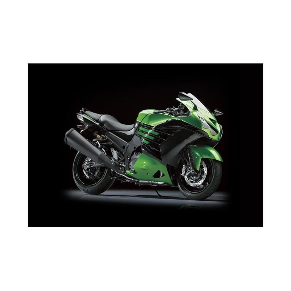 Hochwertiger Vorderradbremsschlauch für Kawasaki KDX/KX/KLX Modelle | Passend für 1993-2007 | Kontrollstahlkabel für maximale Sicherheit | Motorrad Bremsschlauch für präzise Bremsleistung