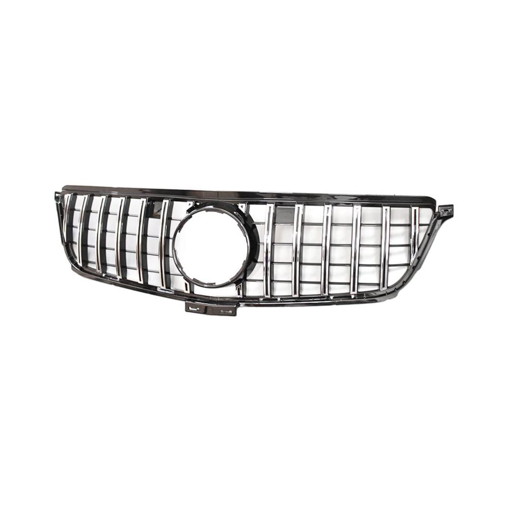 Hochwertige GT-Stil Silber Lackierte Sprühdosen für Mercedes-Benz ML-Klasse W166 ML300 ML320 ML350 ML400 ML450 2012-2015 - Perfekte Lackierung in wenigen Schritten