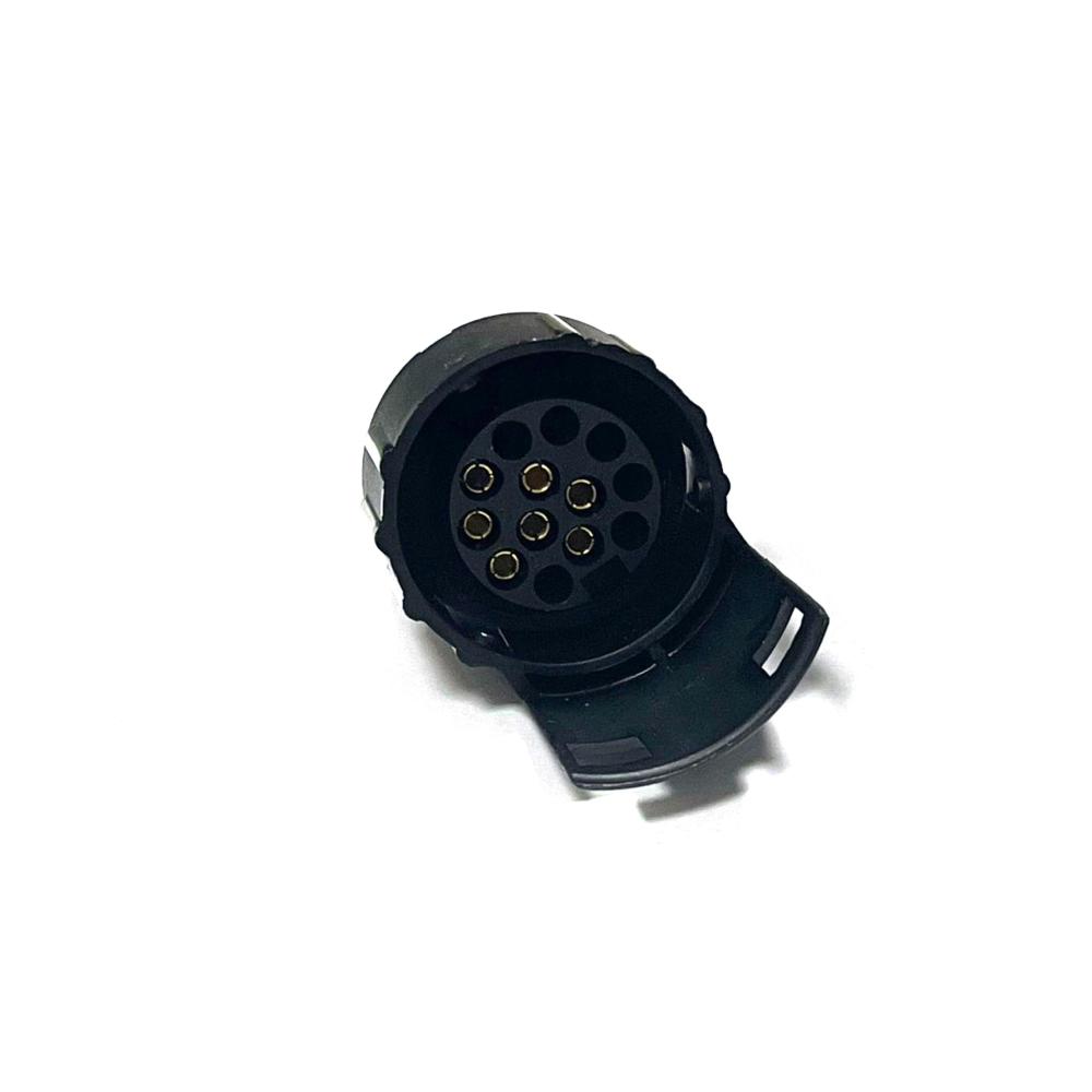 HOCHWERTIGER Kabel & Adapter 7 auf 13 Pin Anhängerstecker Steckdose Konverter Abschleppadapter für Wohnwagen Wohnmobil & LKW | Zuverlässige Steckverbinder für reibungslose Verbindungen
