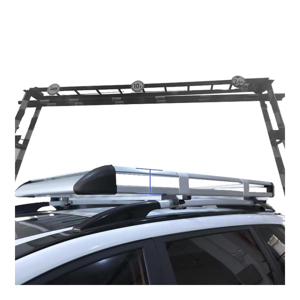 Hochwertiger Dachträger für Mercedes Benz M-Class ML W166 W164 W163 SUV | Robuster Relingträger aus Metalllegierung für sicheren Transport von Gepäck und Dachboxen | Einfache Montage