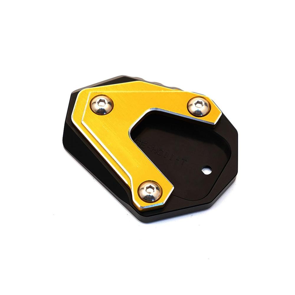 Hochwertiges Motorrad Ständer Pad für HON&DA Afrika Twin XRV750 RD07 - Robuste CNC Ständer Fußstütze für sicheren Halt und Stabilität (Farbe 3
