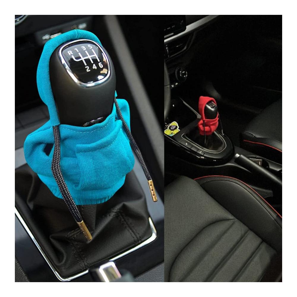 Kuscheliger Hoodie für Schaltknäufe – Schickes Auto-Accessoire | Praktische Abdeckung für dein Getriebe | Stilvolles Design für Manuell oder Automatik | Ideales Geschenk für Autofans