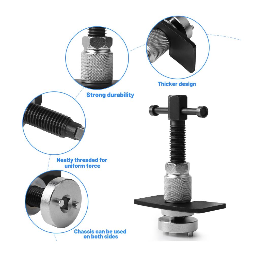 Hochwertiges Bremssattelwerkzeugset LALAGO Universal Bremskolbenrücksteller für schnelle und präzise Bremsenwartung. Ideal für Bremsscheiben -beläge und -backen. Perfekt für KFZ-Werkstätten