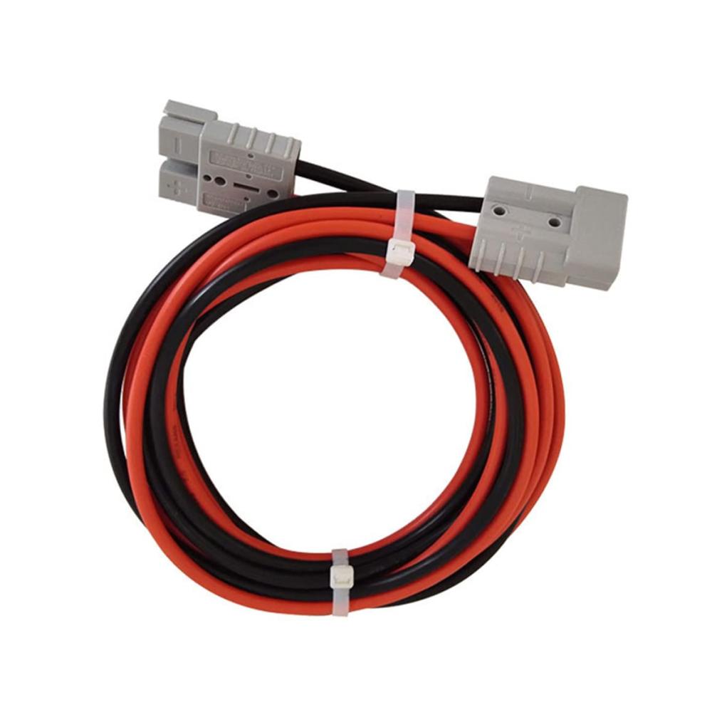 Starthilfekabel 120A 600V Anderson-Stecker Batterieanschluss mit 5 AWG-Verlängerungskabel für Gabelstapler und Batterieladestecker - Hohe Leistung und Zuverlässigkeit für schnelle Starthilfe