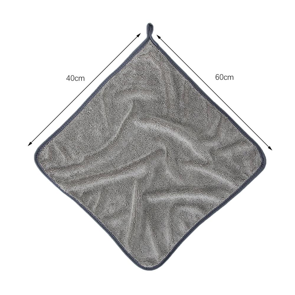 Mikrofasertücher Auto 3er Set – Poliertuch Trockentuch & Handtuch – Extra Saugstark für Perfekte Autopflege – 40x60cm Mikrofaser Tücher für Glanz & Schutz – Waschbar & Langlebig