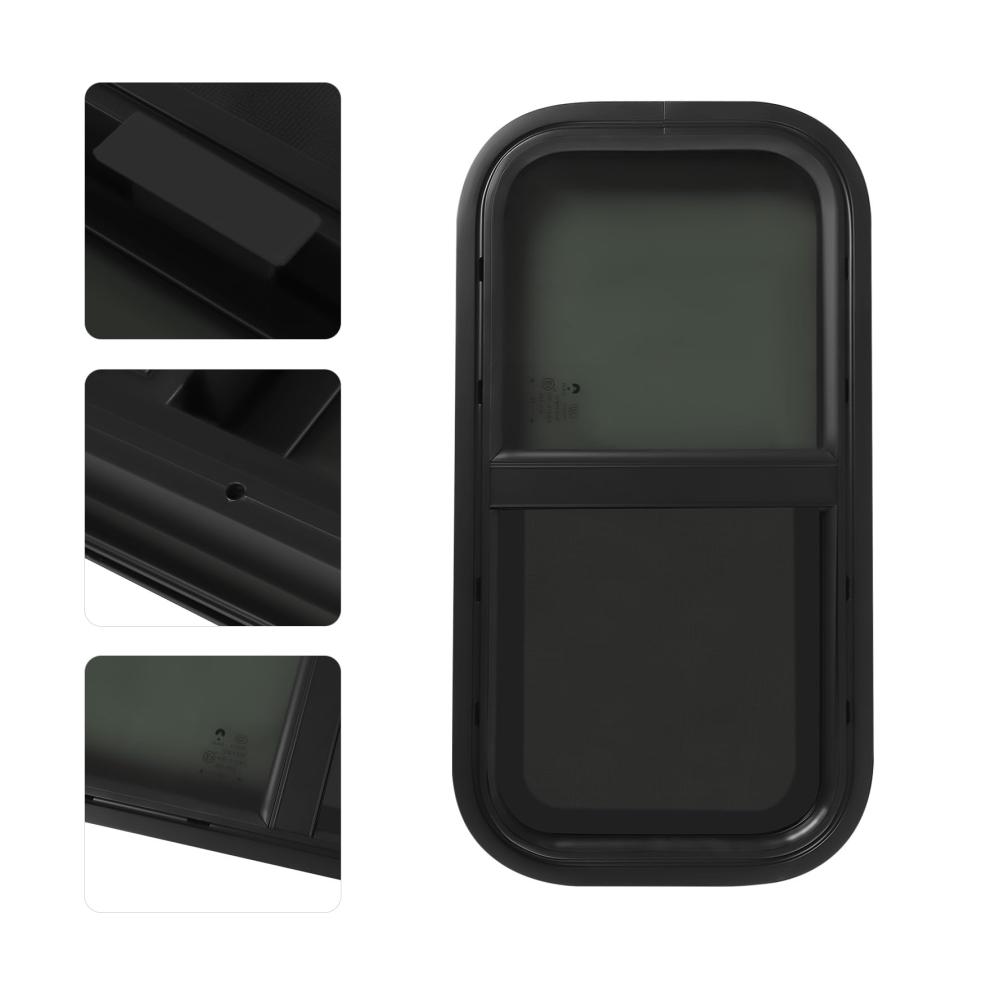 Hochwertiges Wohnmobil Fenster mit Insektenschutz - 70x40cm Schiebefenster für Wohnwagen | Leicht zu installieren | Optimale Belüftung und Sicht |