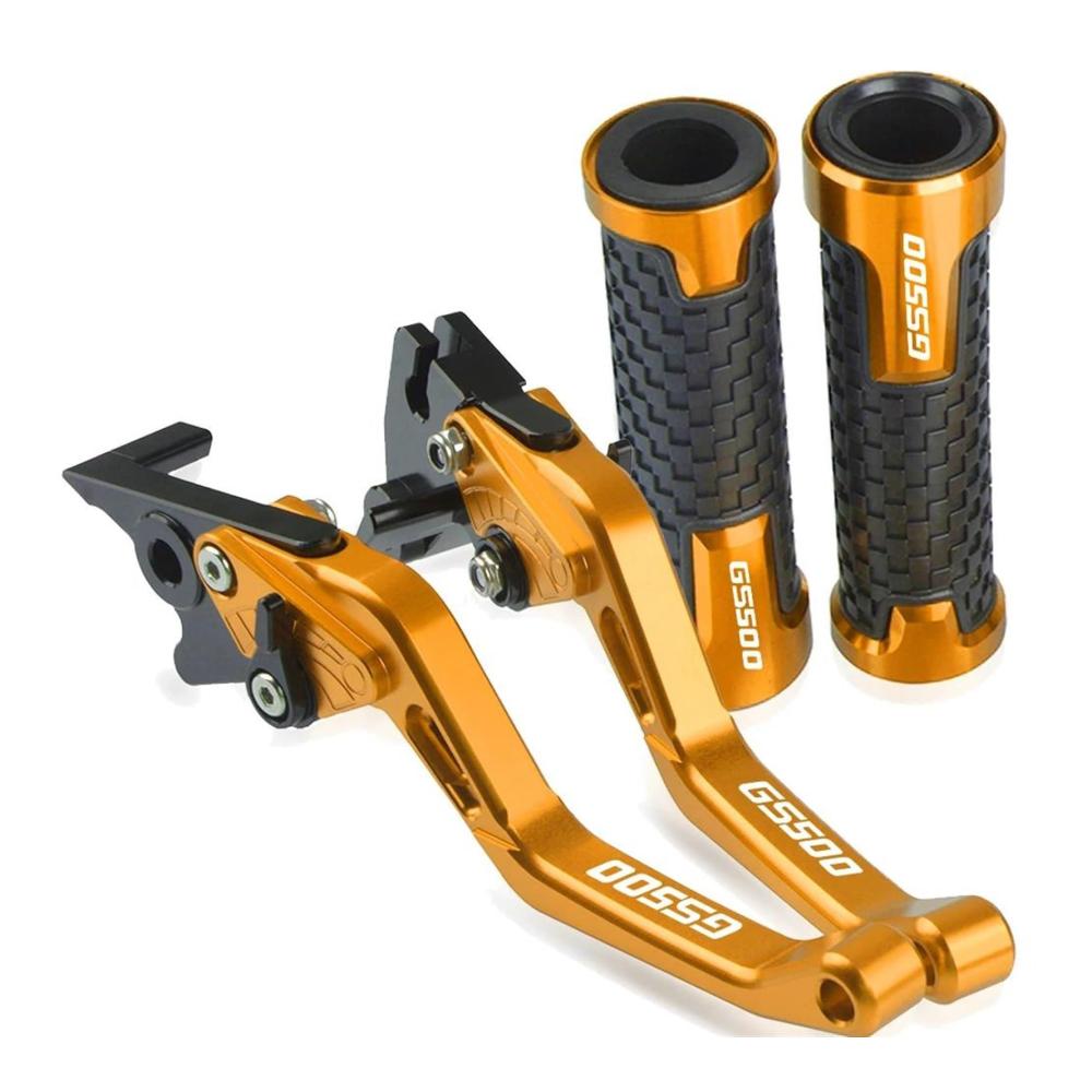 Entdecken Sie Präzision und Stil Hochwertige Kupplung- & Bremshebelsets CNC-gefertigt für GS500E 1994-1998. Perfekte Passform ultimative Kontrolle. Upgrade Ihr Motorrad mit diesen Bremskupplungshebeln Lenkergriffen und mehr. Stilvoll und funktional – das Must-Have Motorradzubehör für Ihren Ride! (Farbe D