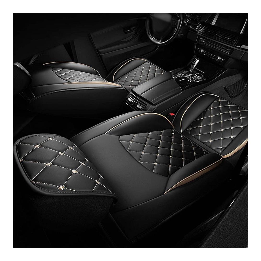 Premium Autositzbezüge Set für K-IA Sportage 2011-2015 | Universal 5 Sitze PU-Leder | Allwetter Schutz | Rutschfest & Wasserdicht | Hochwertige Sitzbezug Covers | Auto Zubehör