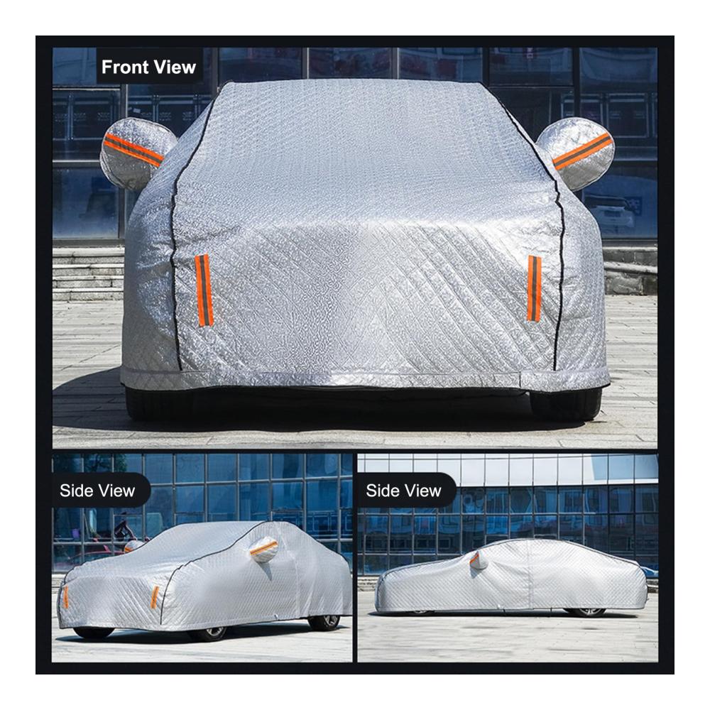 Vollgarage für Mazda CX4 CX-4 2016-2021 | Komplette Autoabdeckungen für optimalen Schutz vor Regen Schnee und Sonne | Atmungsaktives staubdichtes Gewebe | Weiche Auskleidung | Auto Abdeckplane