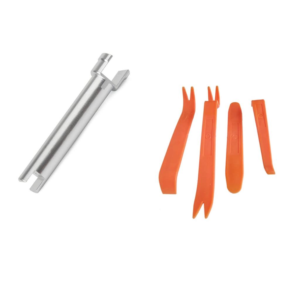 Hochwertige Aluminium Schaltknäufe für Mercedes Benz W204 W212 - Überdrive-Racing Upgrade mit Reparatur Werkzeugen - Einfache Montage und Demontage - Passend zu A2048700779