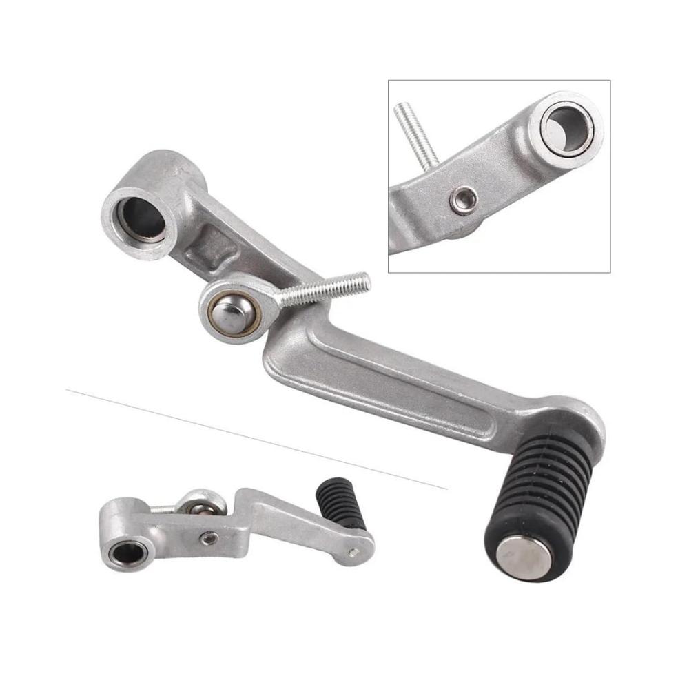 Optimierter Schaltstabilisator Motorrad Schalthebel für präzise Kontrolle - Rückseitiges Fußpedal mit Halterung für Suzuki GSXR600 GSXR750 (2006-2010) & GSXR1000 (2009-2011) - Stabiler Hebel für verbessertes Schaltverhalten & ultimativen Fahrspaß