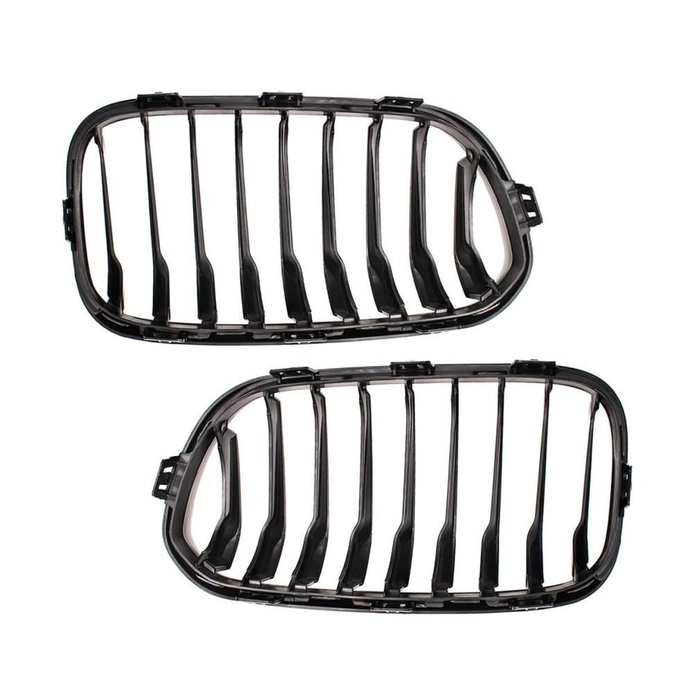 Ersetzen Sie Ihren alten Lüftungsgitter durch diesen eleganten Glanzschwarzen Renngrill – Passend für BMW F20 F21 1er 2015–2017 – Sportlicher Look