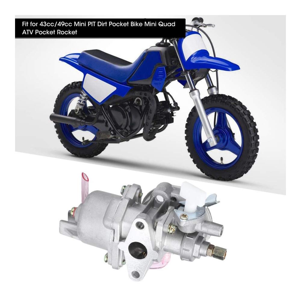 Hochleistungs-Vergasersystem für 43cc/49cc Mini-Bikes & ATVs | Optimale Leistung für Pocket Bikes Quads & mehr | Inklusive Dichtung & Zubehör | Einfache Montage & verbesserte Motorleistung