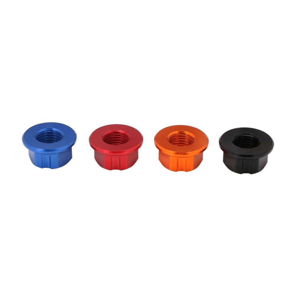 Hochwertige M12 * 1.25P Achsmutter für Sur-Ron X/X260 - Schwarz | Leichtes CNC-Aluminium | Präzise Passform | Perfekte Ersatzmutter für Elektro-Dirtbikes