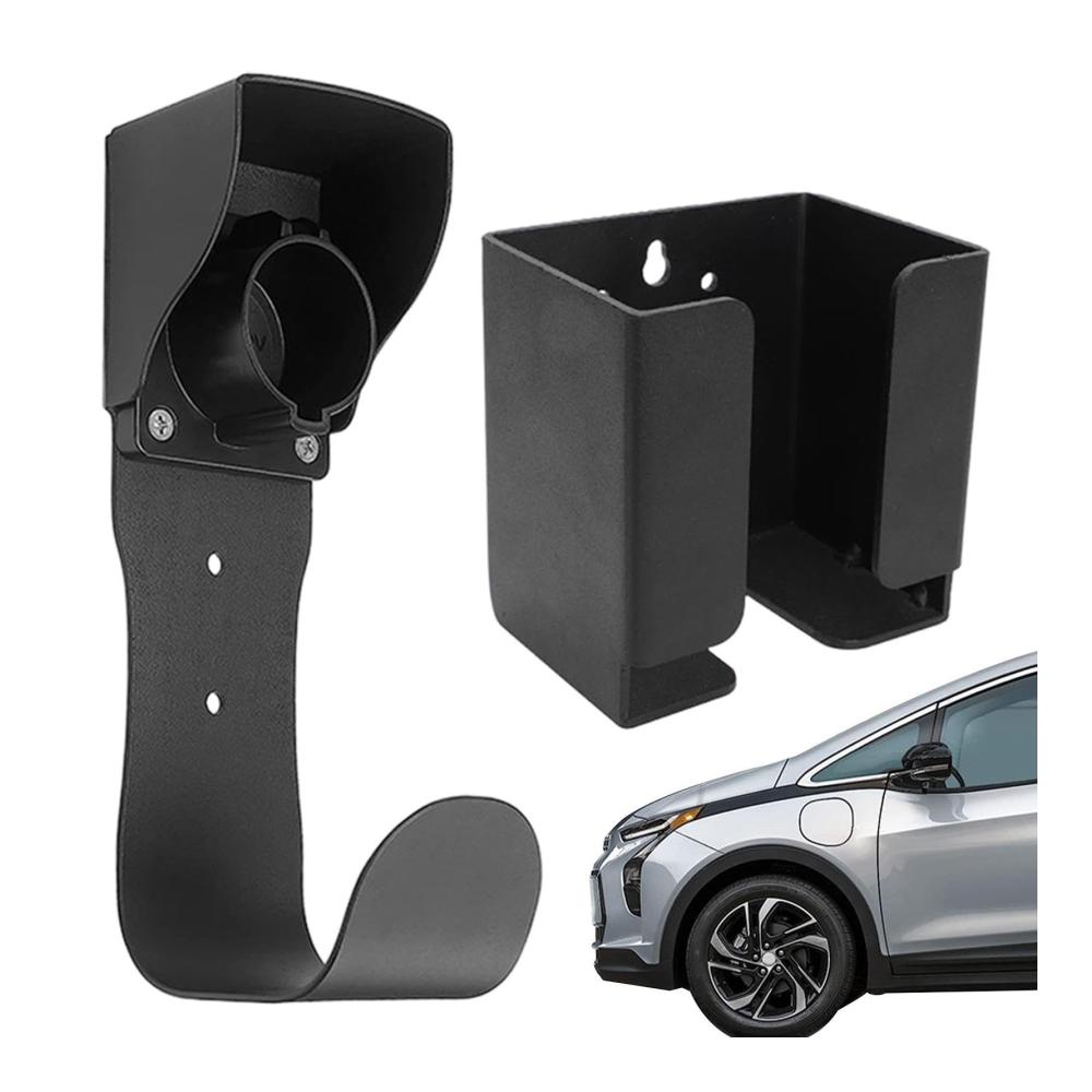 EV-Ladegerät-Halterung Wandmontage | Sicherheit & Pannenhilfe | J1772-Stecker J-Haken-Dock Kombi | Staubdicht Wetterfest | Elektroauto-Ladekabel-Organizer mit Düsenabdeckung für optimale Ordnung