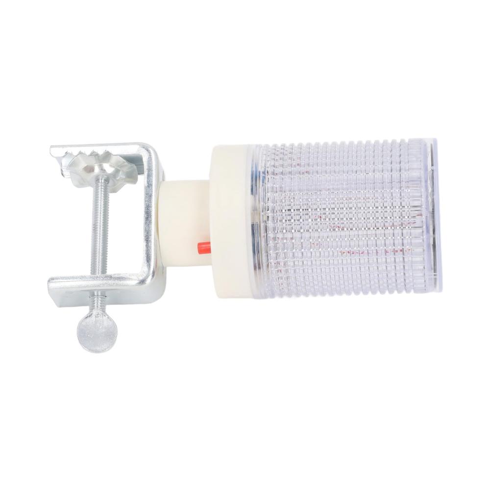 LED Solar Blitzlicht Warnlampe | Hohe Helligkeit | Blinkender Alarm | Innenbeleuchtung | Rotes & Blaues Warnlicht | Solarpanel-betrieben | Gute Warnung | Auto Garage Haus