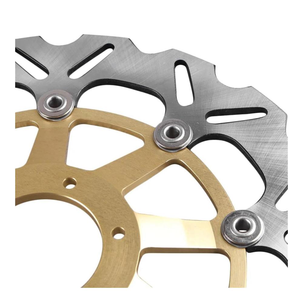Entdecken Sie die Spitzenleistung Hochwertige Bremsscheiben für CBR900RR 1998-1999 Motorradteile – Verbesserte Bremsen für Ihr Fahrerlebnis - 2 Stück Vorne Gold