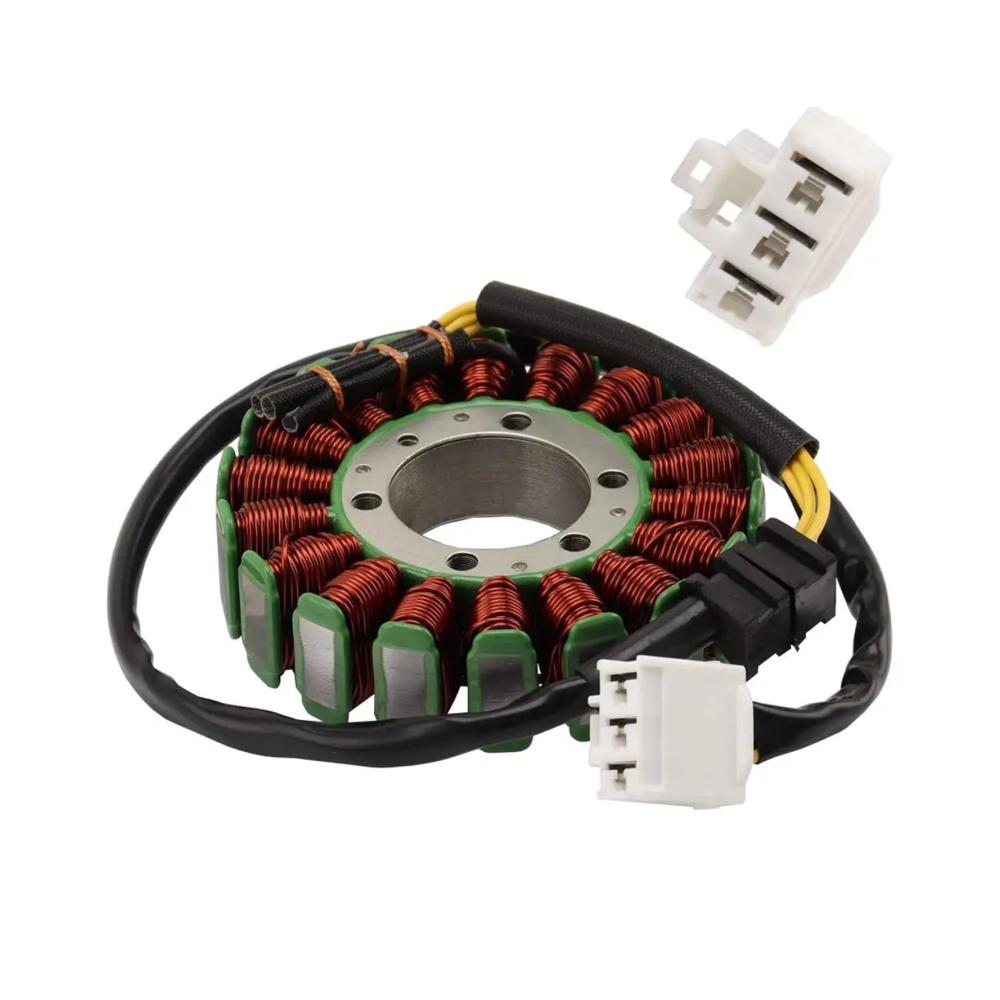 Entfachen Sie Ihre Leidenschaft mit der hochwertigen Zündspule für Ho&nda 800CC VFR800 Motorrad. Zuverlässige Statorspule und Magneto Generator sorgen für optimalen Motorbetrieb. Lade Stator Spule im OEM-Design (31120-MCW-D02 31120-MCW-D03) für maximale Leistung und Haltbarkeit. Erleben Sie Spitzenqualität für Ihr Motorrad