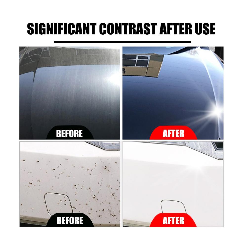 Hochwertige Polituren 3-in-1 Auto-Coating-Spray für schnellen Schutz – Keramik- & Nano-Beschichtung – 4er Set für schnelle Reparatur