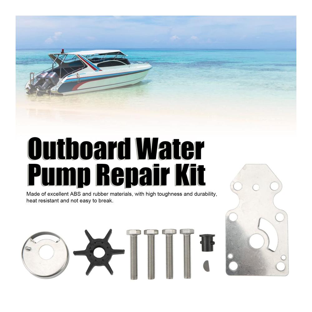 Wasserpumpen Reparatursatz – Instandsetzung für Außenbordmotoren | Professioneller Laufrad-Umbausatz 63 V W0078 02 00 | Ideal für 2-4-Takt-Motoren | Ersatzteilkit für optimale Leistung